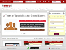 Tablet Screenshot of livecbse.com